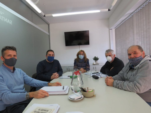 La reuni&oacute;n entre el automovilismo provincial y la secretaria Giaccone fue positiva.