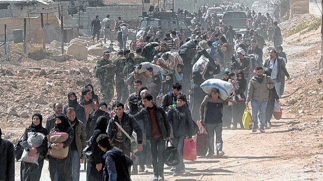 La guerra en Ucrania agravó la cifra de desplazados