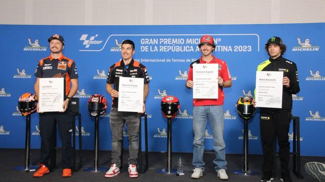 Todos listos. Jack Miller (KTM)