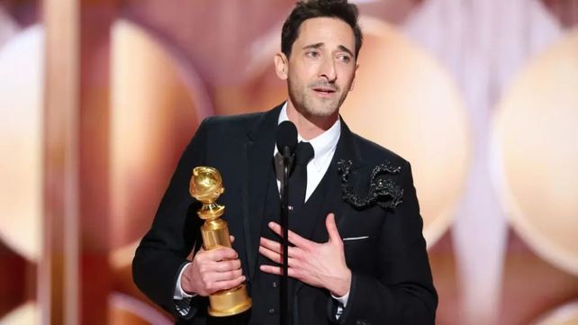 Adrien Brody se consagr&oacute; mejor actor del a&ntilde;o, por su trabajo en "The Brutalist"