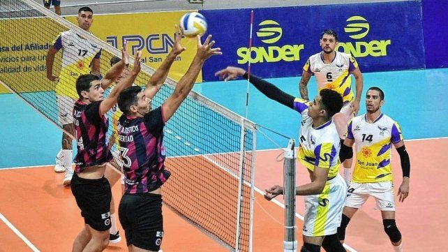 Libertad SJN perdió en la tercera semifinal ante UPCN en San Juan.