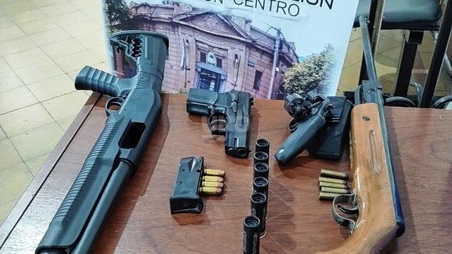Armas secuestradas. Armas secuestradas.