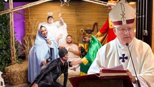 El obispo Gustavo Zurbriggen repudió la parodia del pesebre que realizó un programa del canal Olga. Los cristianos debemos levantar la voz