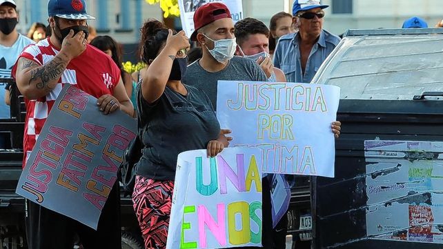 Marcharon en reclamo de justicia por el femicidio de Fátima