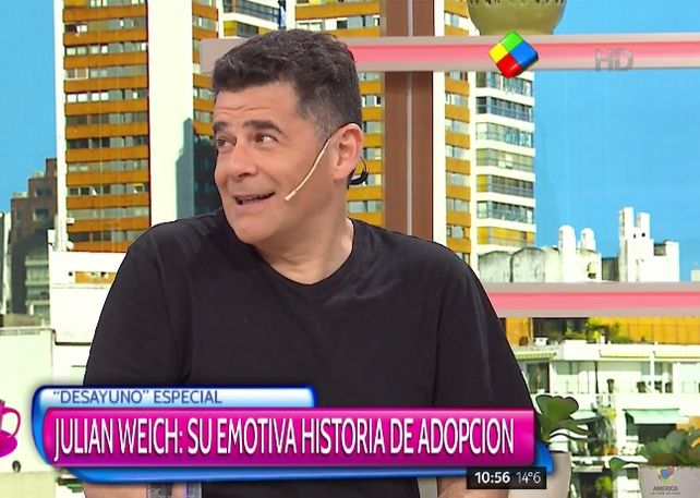 Julian Weich y la emotiva historia de adopción
