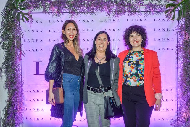 Romina Molina, Andrea Pedraza y Analía Urrutia 