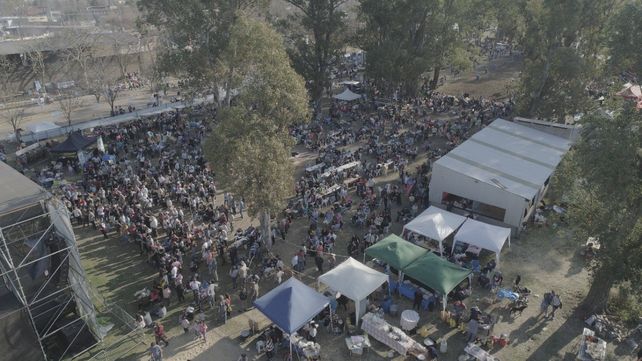 Ybarlucea. La gente participó de los festejos del Día de la Independencia con una serie de propuestas.