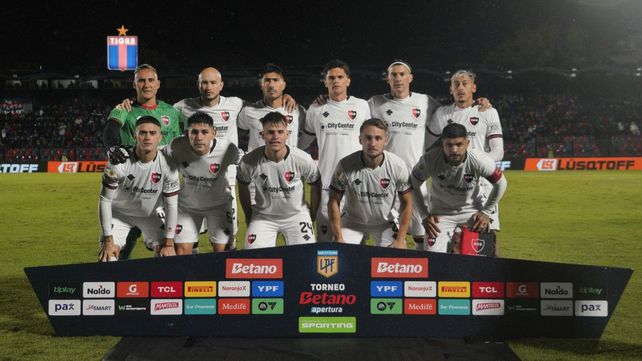 Los once de Newells que jugaron en Victoria ante Tigre.