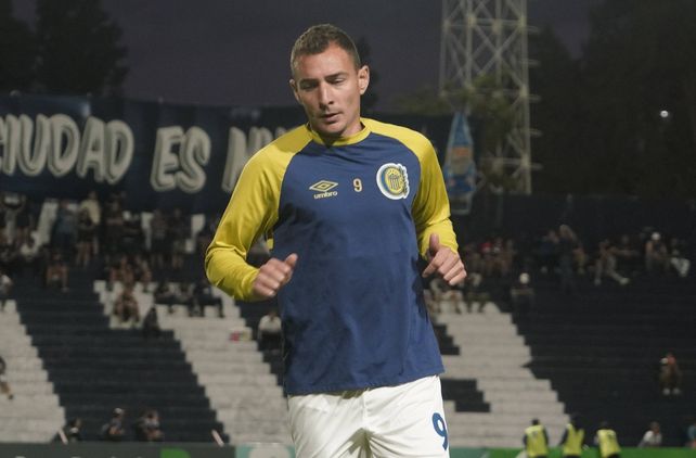 Afuera. Marco Ruben vio la amarilla en el final del partido y llegó a la quinta. No jugará el sábado en el Gigante.