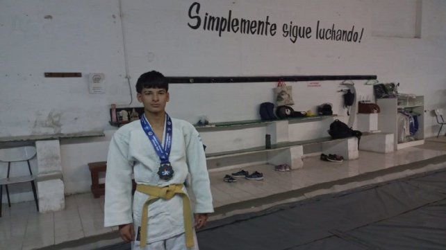 Judo: Gonzalo Martínez consiguió la medalle de plata en su debut nacional