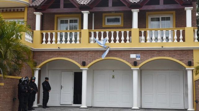 Cómo es la mansión donde fue detenido el sindicalista