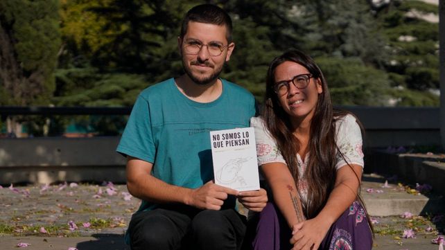 Brian Hereñu y Laura Cheroni Moore