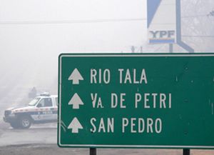 Se normaliza el tr&aacute;nsito en todas las rutas afectadas por humo y niebla