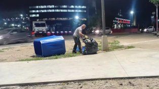 Operativo récord: la Municipalidad recolectó más de 2.200 kilos de residuos tras el finde deportivo.