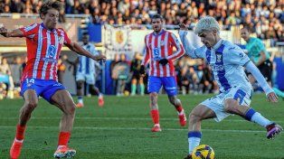 Atlético de Madrid fue sorprendido por Leganés.