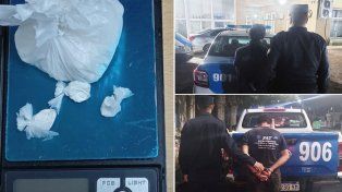 En Paraná, un hombre denunció a su pareja por venta de drogas. Detuvieron a un cuidacoches violento y a otro sujeto por intento de robo que fue reducido por los vecinos.