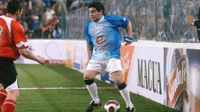 EL paso de Diego Maradona por la ciudad de Santa Fe