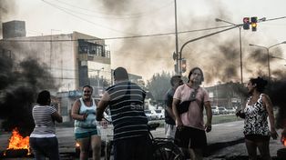 Vecinos del norte reclamaron bombas extractoras y asistencia médica