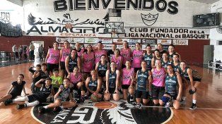 Almagro doblegó a Sanjustino y quedó segundo al completarse la primera rueda del Maxibásquet Femenino.