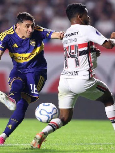 Boca lo aguantó en Brasil y se instaló en semifinales de la Copa Sudamericana