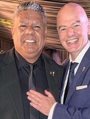 Mundial 2026: El mensaje de apoyo de Chiqui Tapia a Gianni Infantino