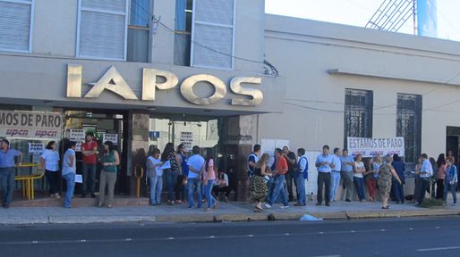 Paro de actividades en Iapos