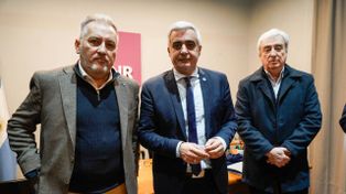 Franco Bartolacci junto a Marcelo Lewandoski y Eduardo Galaretto&nbsp;