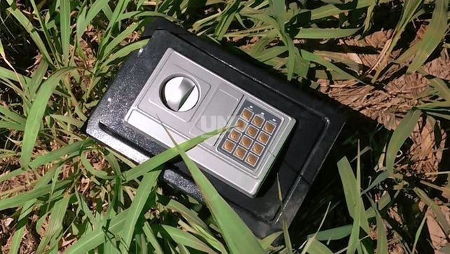 La caja fuerte robada por el detenido a un vecino&nbsp;