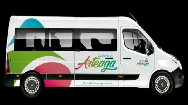 La trafic comunal está totalmente equipada para el traslado de pasajeros.
