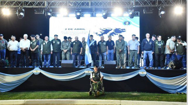 Concordia rindió homenaje a los veteranos y caídos en la guerra de Malvinas