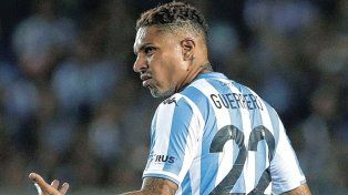 Paolo Guerrero no seguirá en Racing pero quiere que gane la Copa Libertadores.