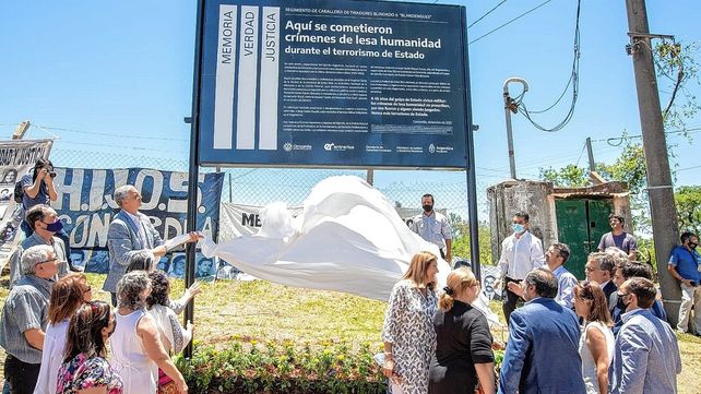 Señalizaron el Regimiento de Concordia como ex centro clandestino de detención