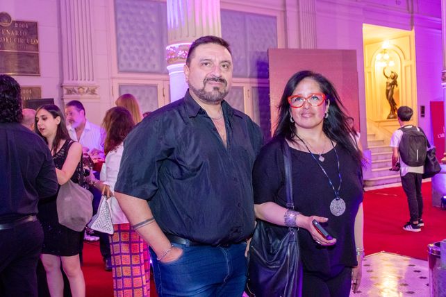 Walter Bidyera y Mariel Cortéz Piñero
