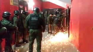 El bunker hallado en la cancha de Newells que pertenece a la barra brava&nbsp;