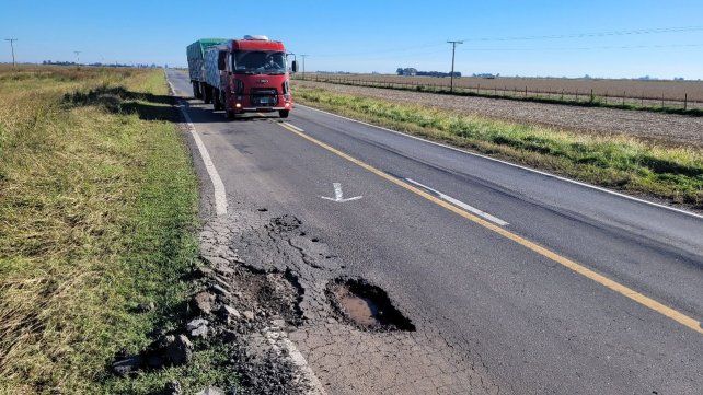 El estado de las rutas nacionales en Santa Fe