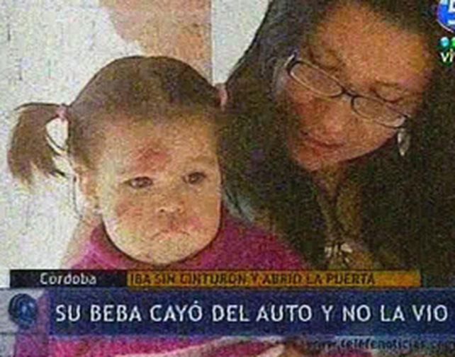 No se dio cuenta de que su hija hab&iacute;a ca&iacute;do del autom&oacute;vil y denunci&oacute; un secuestro