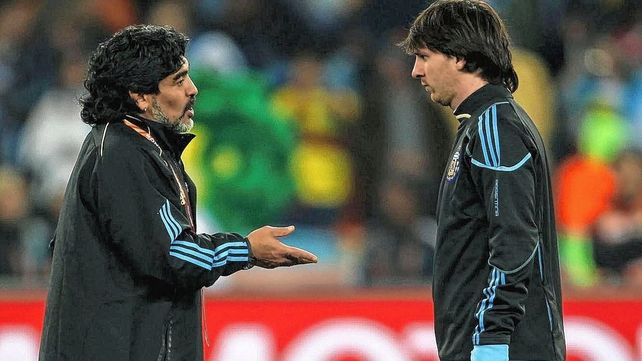El posteo especial de Messi a Maradona: Eterno Diego