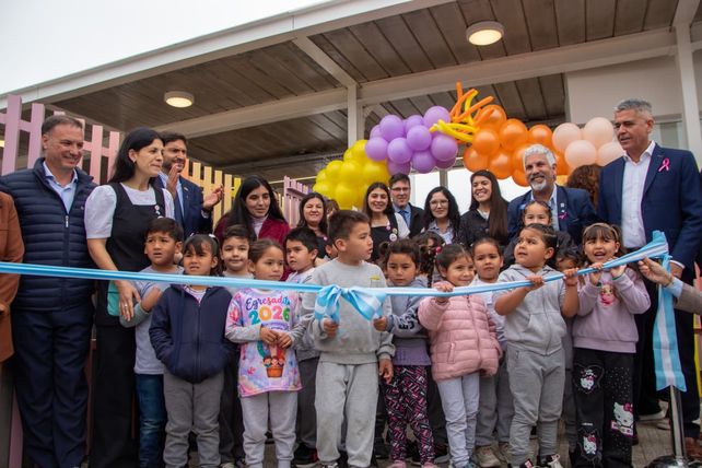 El jardín de Infantes del barrio San Cayetano suma un nuevo espacio educativo para unos 80 niños de Villa Constitución