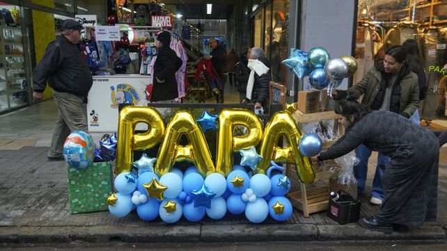 Calle San Luis se convirtió en peatonal y los comercios ofrecen descuentos por el Día del Padre