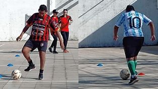 Fútbol inclusivo en Patronato