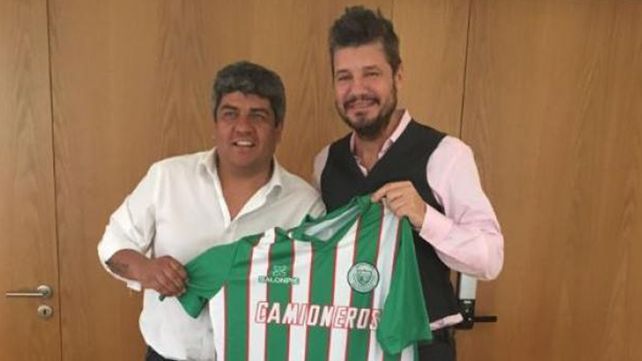 Tinelli hizo las paces con Pablo Moyano