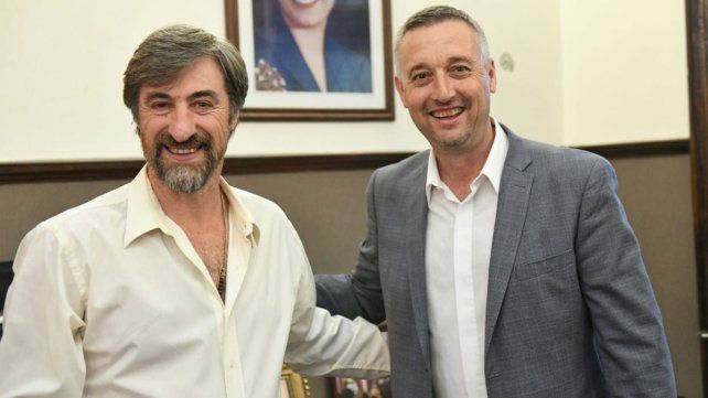 Ángel Giano y Gustavo Hein comenzaron la transición en Diputados.