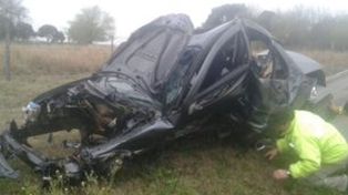 Dos jóvenes perdieron la vida en un accidente sobre la ruta nº 11