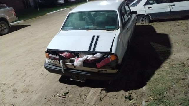 Las cabezas de ganado eran tantas que sobresalían del interior.