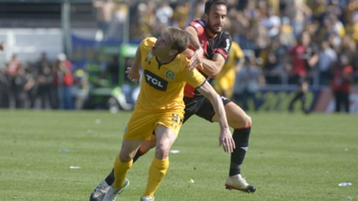 Newells con juego, Central con lucha, empataron 1 a 1 en el Gigante