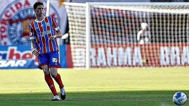 Germán Conti marcó su primer gol con la camiseta de Bahía de Brasil. Germán Conti marcó su primer gol con la camiseta de Bahía de Brasil.