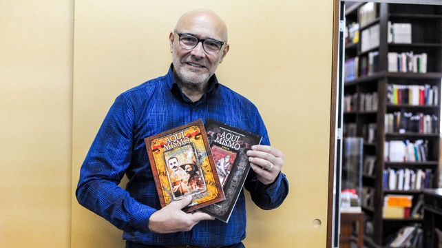 José Hugo Goicoechea es docente y coordinador de un proyecto colectivo que aborda el pasado desde el sur provincial.