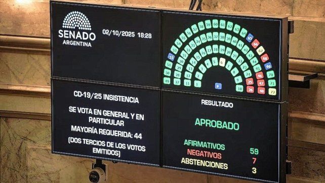El Senado rechazó los vetos presidenciales en Garrahan y universidades.