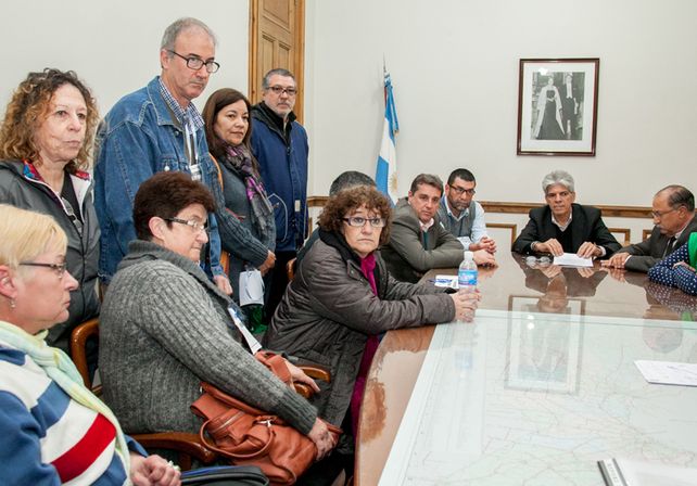 Docentes y senadores se reunieron por la Caja de Jubilaciones