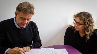 El convenio fue firmado en la Facultad de Ciencia Política y RRII de la Universidad Nacional de Rosario.&nbsp;
